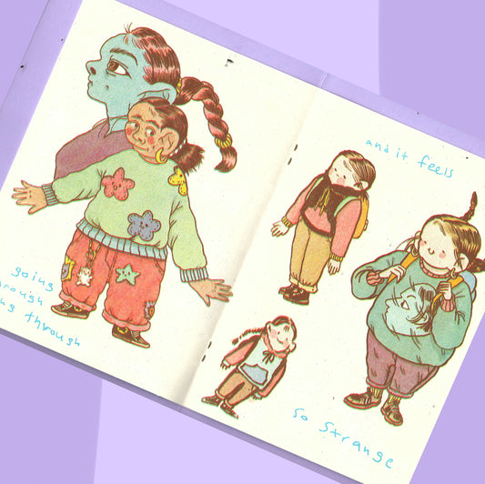 Life is a moment - Risograph Zine