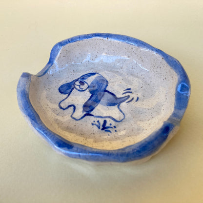 Pissing Dog Ashtray