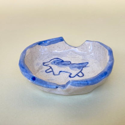 Running Dog Ashtray