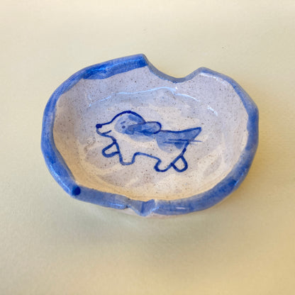 Running Dog Ashtray
