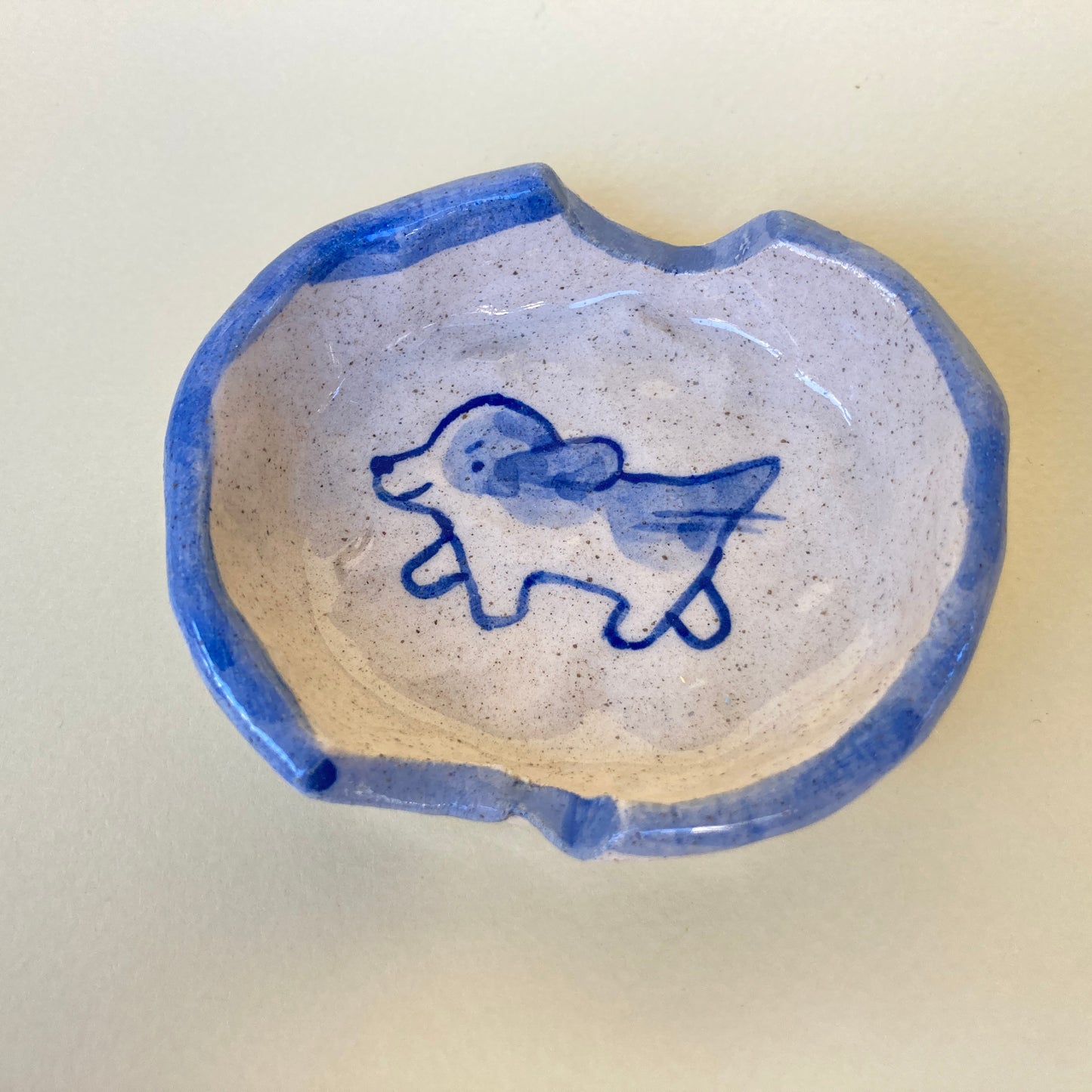 Running Dog Ashtray