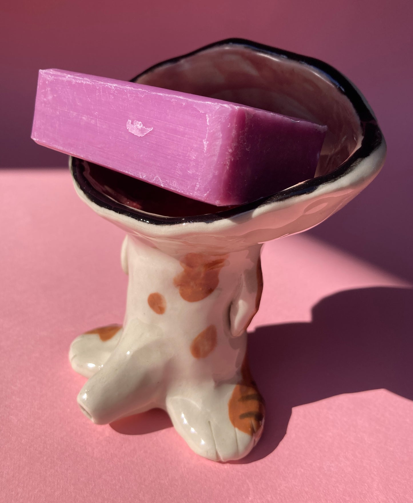 Kitty Soap Holder