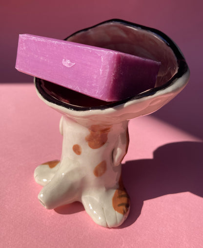 Kitty Soap Holder