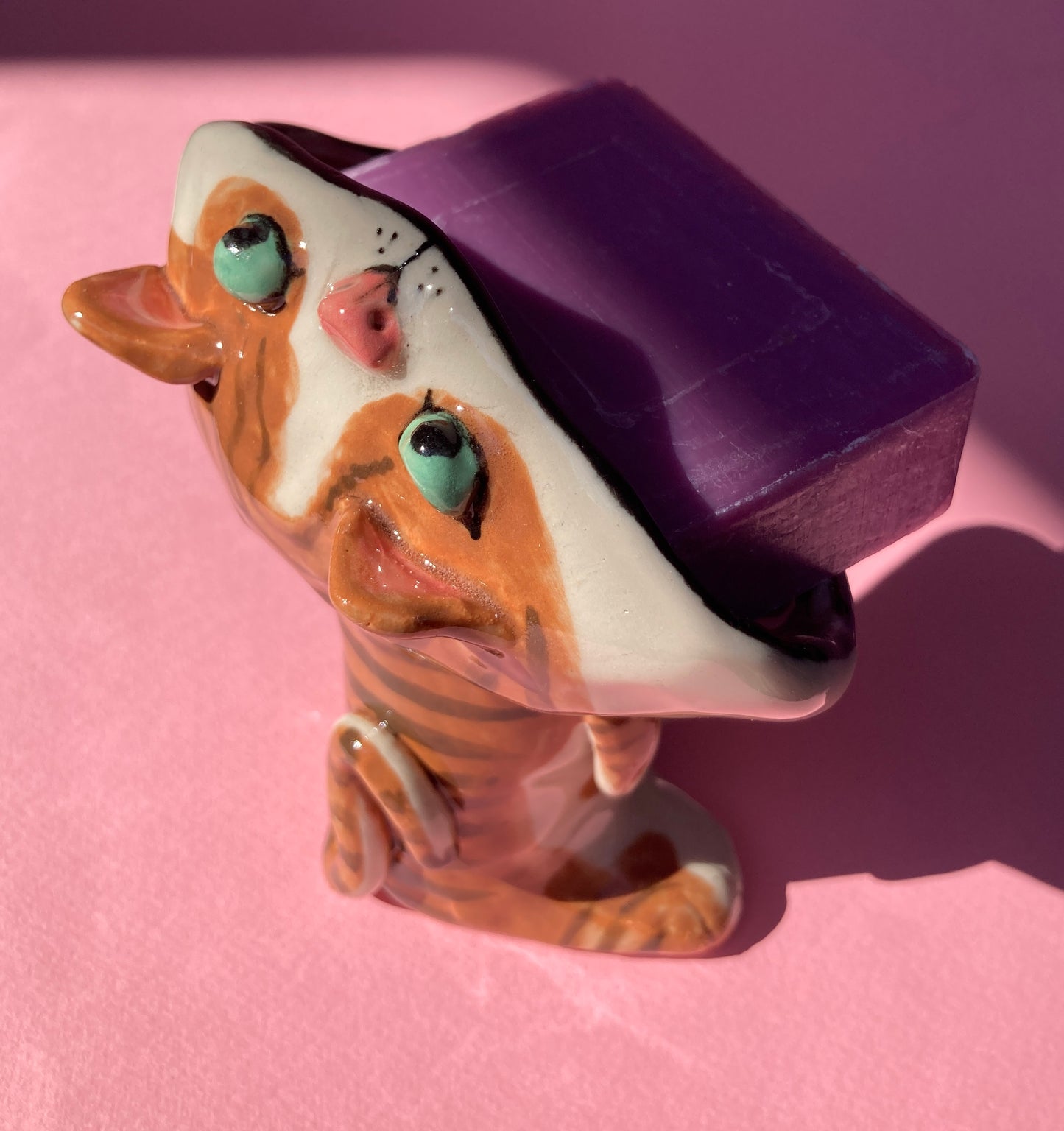 Kitty Soap Holder