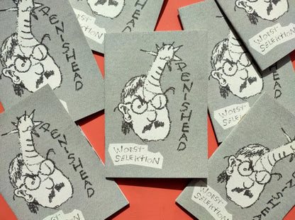 "Penishead" Risograph Zine by Alonso Lassombra