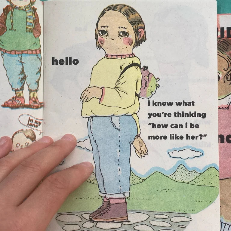 A HOW TO GUIDE FOR MY FRIENDS AND ENEMIES - Risograph Zine