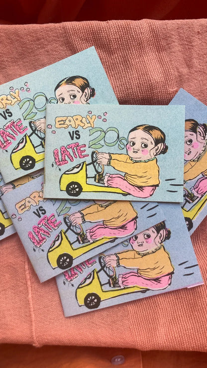 Early VS Late 20s - Risograph Zine